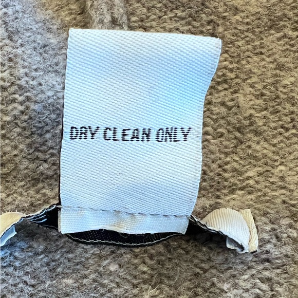 Cabi 100% Lambswool Hooded Open Cardigan Sweater Sz Medium Gray Lagenlook - Picture 9 of 10